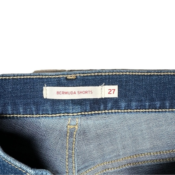 LEVI’S Rolled Cuff Bermuda Shorts - Picture 11 of 12